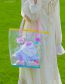 Fashion Cartoon Bear Cartoon Pvc Transparent Bunny Handbag