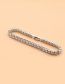 Fashion Ear Studs Brass Diamond Claw Chain Stud Earrings