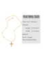 Fashion Our Lady Bronze Diamond Oval Virgin Mary Necklace