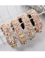 Fashion Color-3 Fabric Alloy Diamond-studded Water Drop Pearl Knotted Headband (5.5cm)