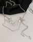 Fashion Silver Alloy Geometric Butterfly Star Necklace