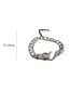 Fashion Silver Alloy Diamond Geometric Snake Bracelet