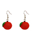 Fashion Bayberry Resin Three-dimensional Fruit Earrings