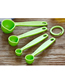 Fashion Graduated Measuring Spoon Five-piece Set Of Thickened Plastic Measuring Spoons With Scale