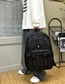 Fashion B Word White Nylon Business Large Capacity Backpack