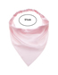 Fashion Pink Fabric Triangle Scarf Pleated Headband