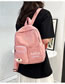 Fashion Pink Nylon Cartoon Backpack