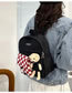 Fashion Black Nylon Cartoon Backpack
