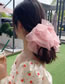 Fashion Pink Mesh Bow Hair Clip