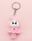 Fashion Pink Soft Doll Keychain