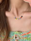 Fashion Necklace Alloy Color Heart Necklace