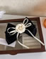 Fashion White Organza Camellia Bow Hair Clip