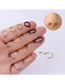 Fashion 704 - Gold Stainless Steel Seamless Closed Pierced Nose Ring
