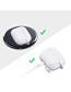 Fashion Gray (1.8mm Without Dust Plug) Solid Color Silicone Dustproof Headphone Cover