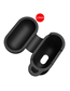 Fashion Black Silicone Geometric Bluetooth Headphone Case
