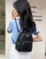 Fashion Black Diamond Pu Lingge Large Capacity Backpack