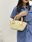 Fashion Photo Color Rainbow Straw Tote