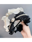 Fashion Black Fungus Diamond-studded Pearl Headband With Wood Ear