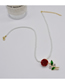Fashion White Pearl Beaded Diamond Flower Bead Necklace