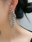 Fashion Earrings Metal Beaded Earrings