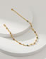Fashion Gold Brass Gold Plated Star Anklet