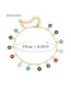 Fashion Gold Gold-plated Copper Drip Circle Anklet