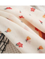 Fashion Khaki Cotton And Linen Print Scarf