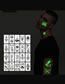 Fashion Luminous Green Yb-039 Water Transfer Luminous Tattoo Stickers