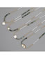 Fashion Mi-n220003d Geometric Rice Beads Round Beads Beaded Pearl Necklace