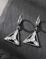 Fashion Triangle Ear Buckle Geometric Diamond Triangle Earrings