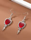 Fashion Mirror Set Resin Small Mirror Necklace Stud Earrings Set