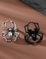 Fashion Black Metal Spider Ring