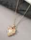 Fashion Love 3 Resin Geometric Heart Necklace