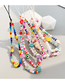 Fashion Twenty Two# Geometric Terracotta Alphabet Beads Fruit Beaded Mobile Phone Chain