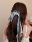 Fashion Hair Tie - Bow Mesh Bow Lace Pleated Hair Tie