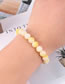 Fashion Gold Faux Pearl Two-tone Bayberry Ball Beaded Bracelet