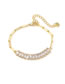 Fashion Gold Bracelet Bronze Zirconium Geometric Bracelet