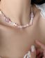 Fashion B Necklace Crystal Glass Pearl Beaded Strawberry Necklace