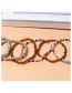 Fashion Color-2 Multilayer Rice Beads And Ball Beads Bracelet