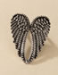 Fashion Silver Alloy Wing Ring
