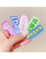 Fashion 8# You Fine Product Plastic Text Hair Clip