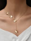 Fashion Gold Color Alloy Butterfly Y Necklace