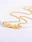 Fashion Gold Coloren Clouds Titanium Auspicious Cloud Necklace