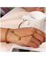 Fashion Gold Color Stainless Steel Butterfly Link Bracelet