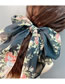 Fashion Beige Flower Floral Bow Hair Clip