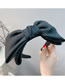 Fashion Bow Black Satin Double Bow Headband