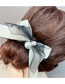 Fashion Beige Bow Geometric Mesh Bow Pearl Hair Clip