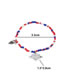 Fashion Color Colorful Rice Beads Beaded Diamond Planet Magnetic Love Bracelet  Glass%2fglass