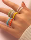 Fashion Suit Alloy Crystal Beaded Ring Set  Alloy