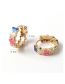 Fashion Color-2 Gold Plated Copper Butterfly Earrings